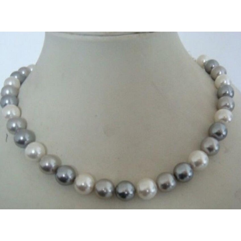 Pearl Trim Chain - Superbe collier de perles naturelles de