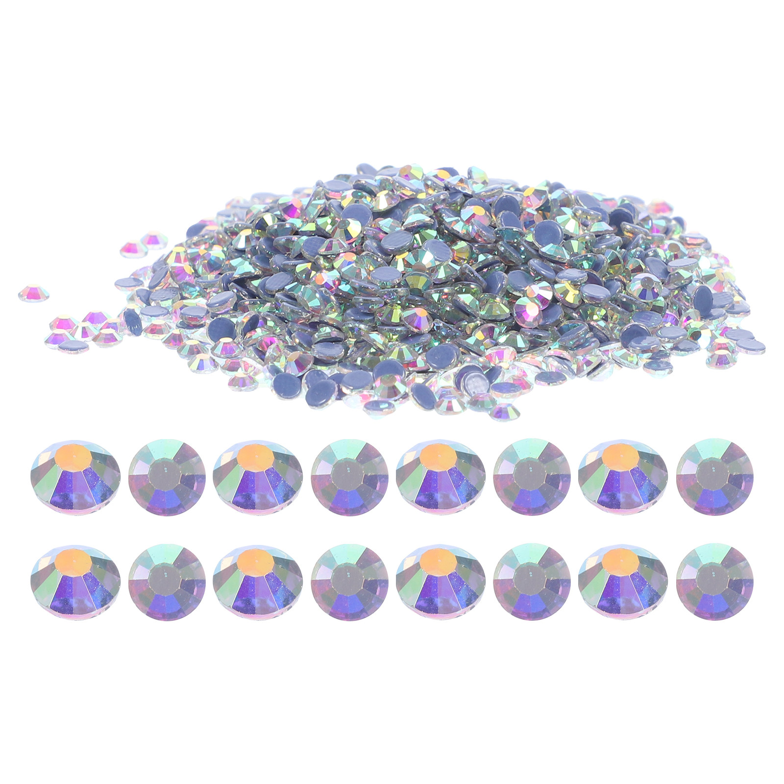 Embellishment Glue Craft - 2880 pièces de strass thermocollants à