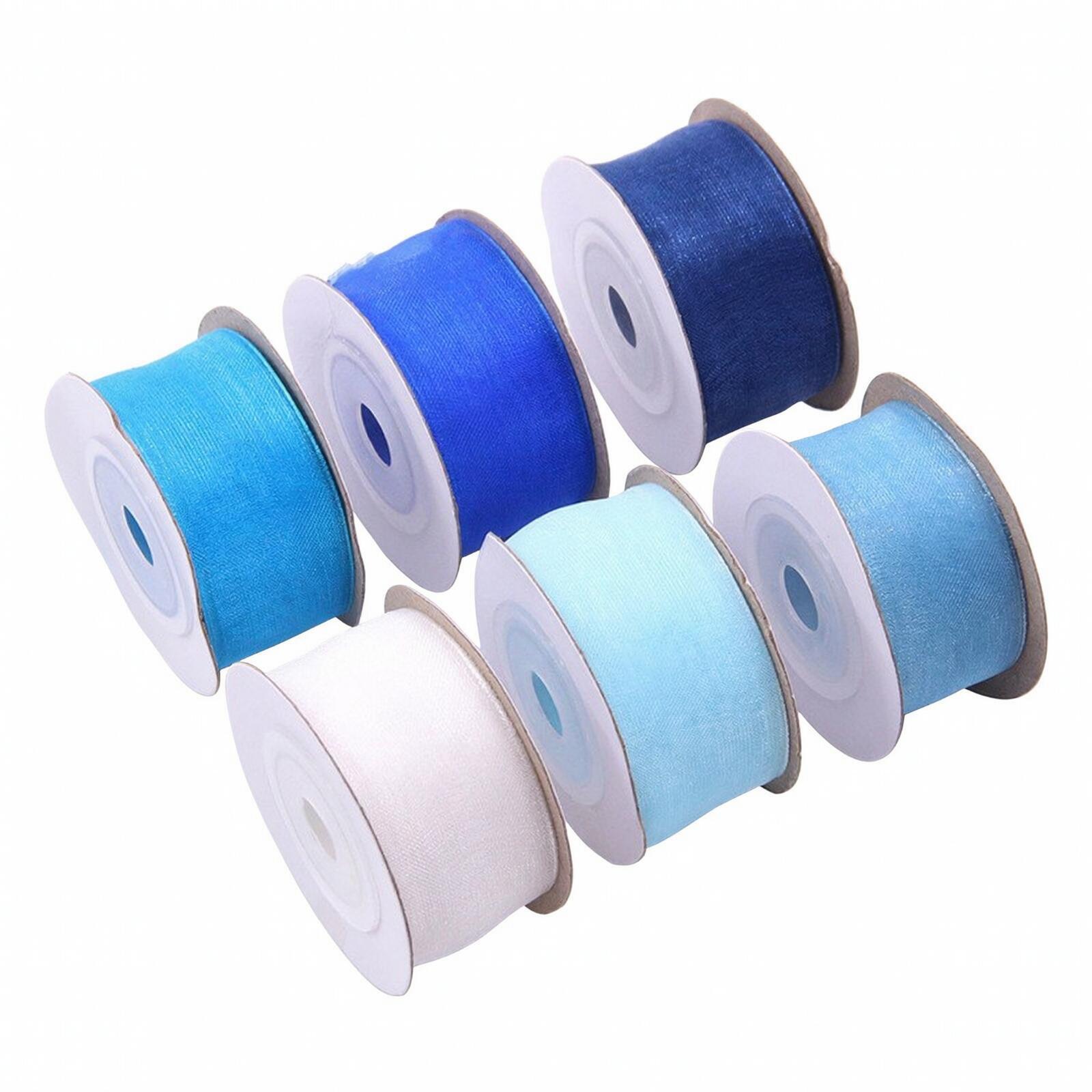 Organza Ribbon Spool - Bobine de ruban décoratif transparent pour