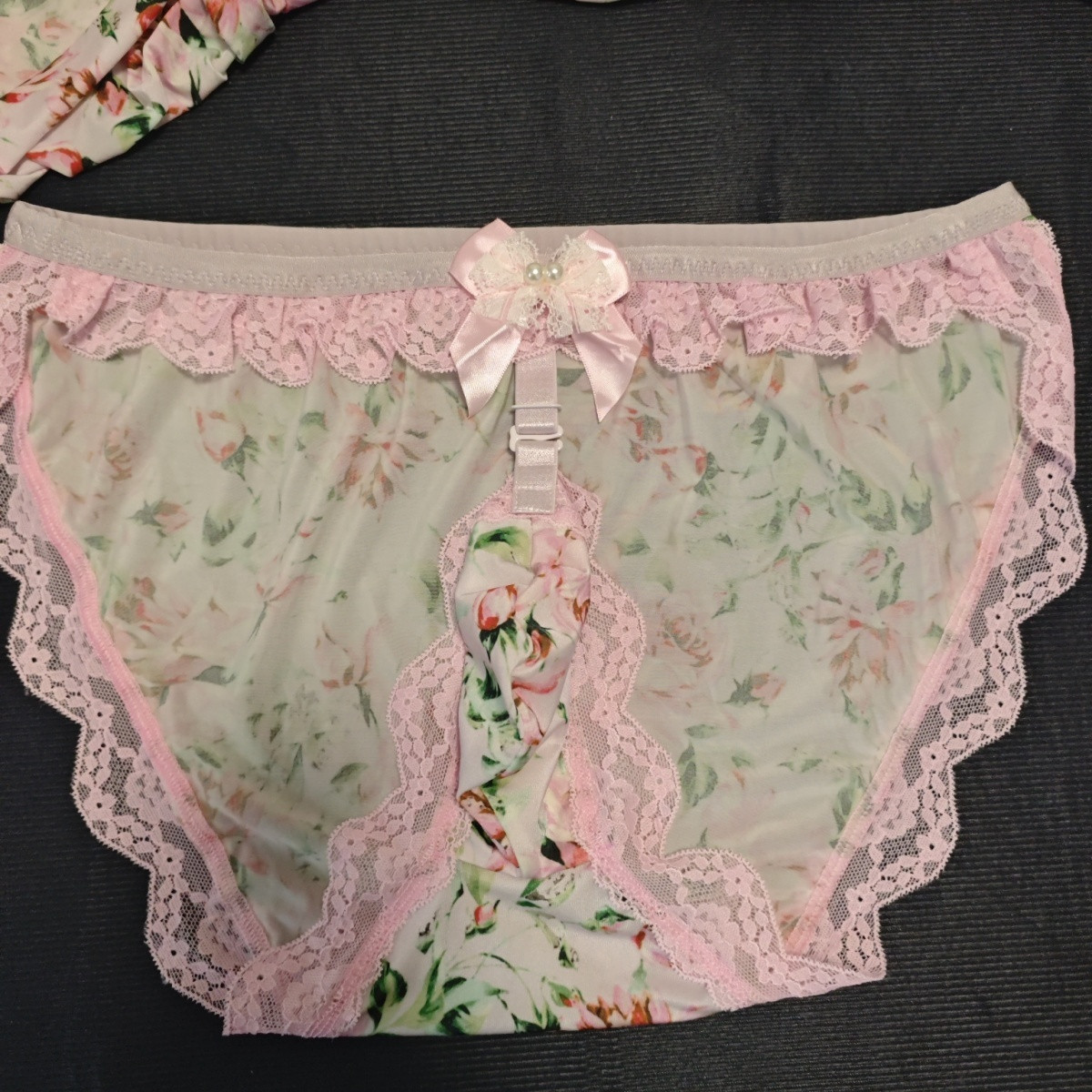 Elastic Lace Trim - Culottes pour homme, sexy et mignonnes,