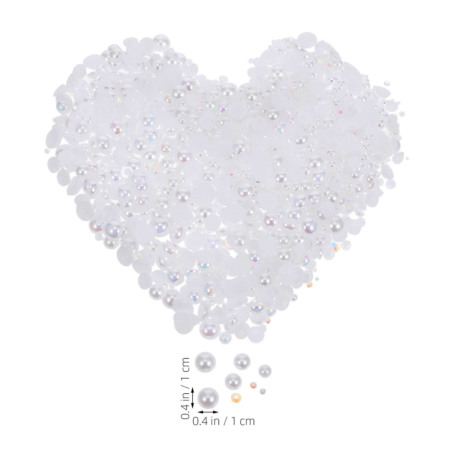 1 paquet de perles plates et d - Embellishment Glue Craft avis et prix