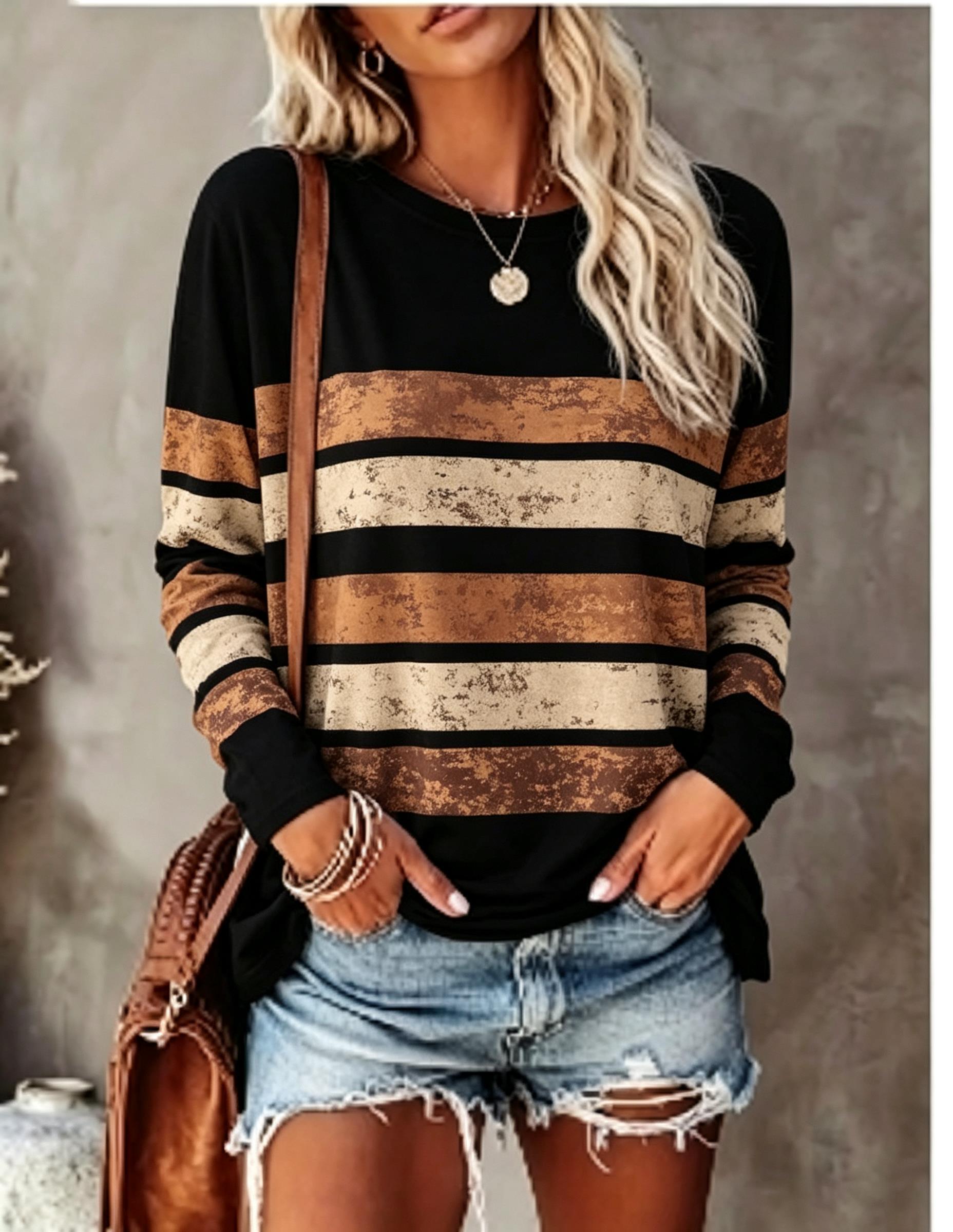 T-shirt à manches longues pour - Embellish Knit avis et prix