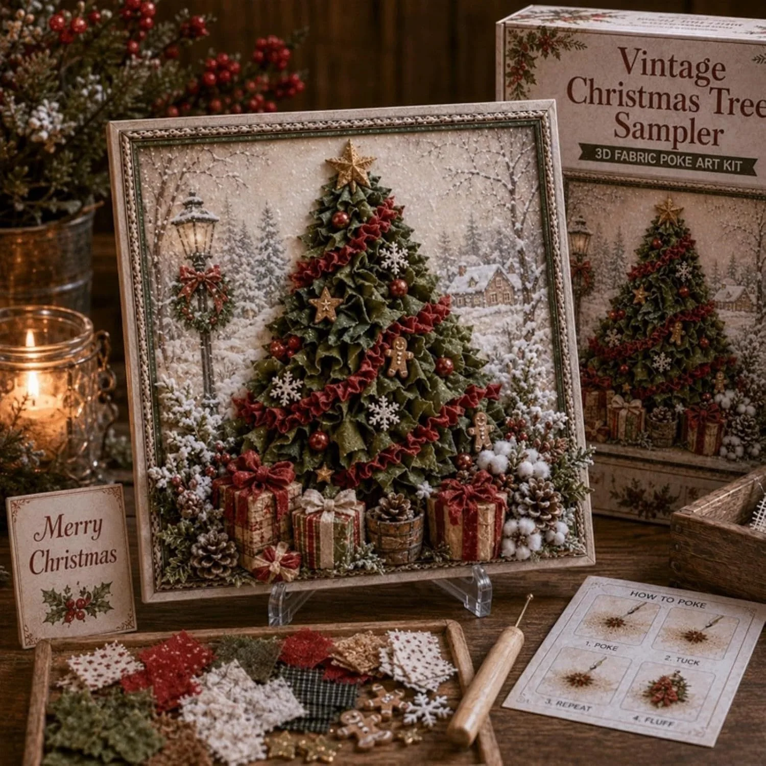 Kit de bricolage de Noël vinta - Embroidery Craft avis et prix